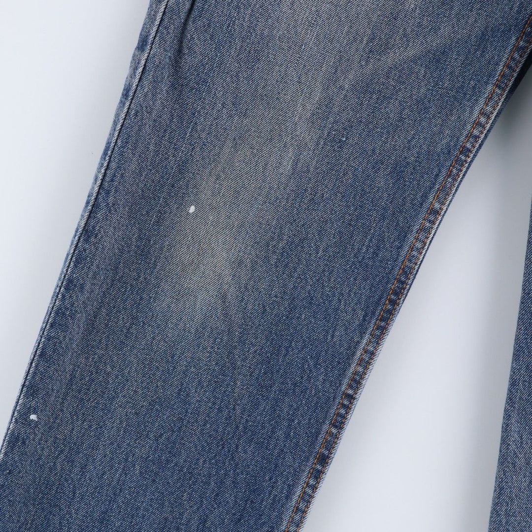 Levi's 550 tapered denim pants for men, equivalent to w31 cotton blue type Vintage Second Hand