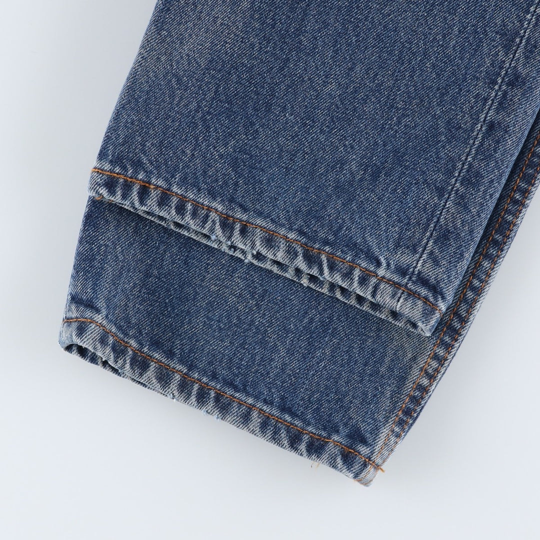 Levi's 550 tapered denim pants for men, equivalent to w31 cotton blue type Vintage Second Hand