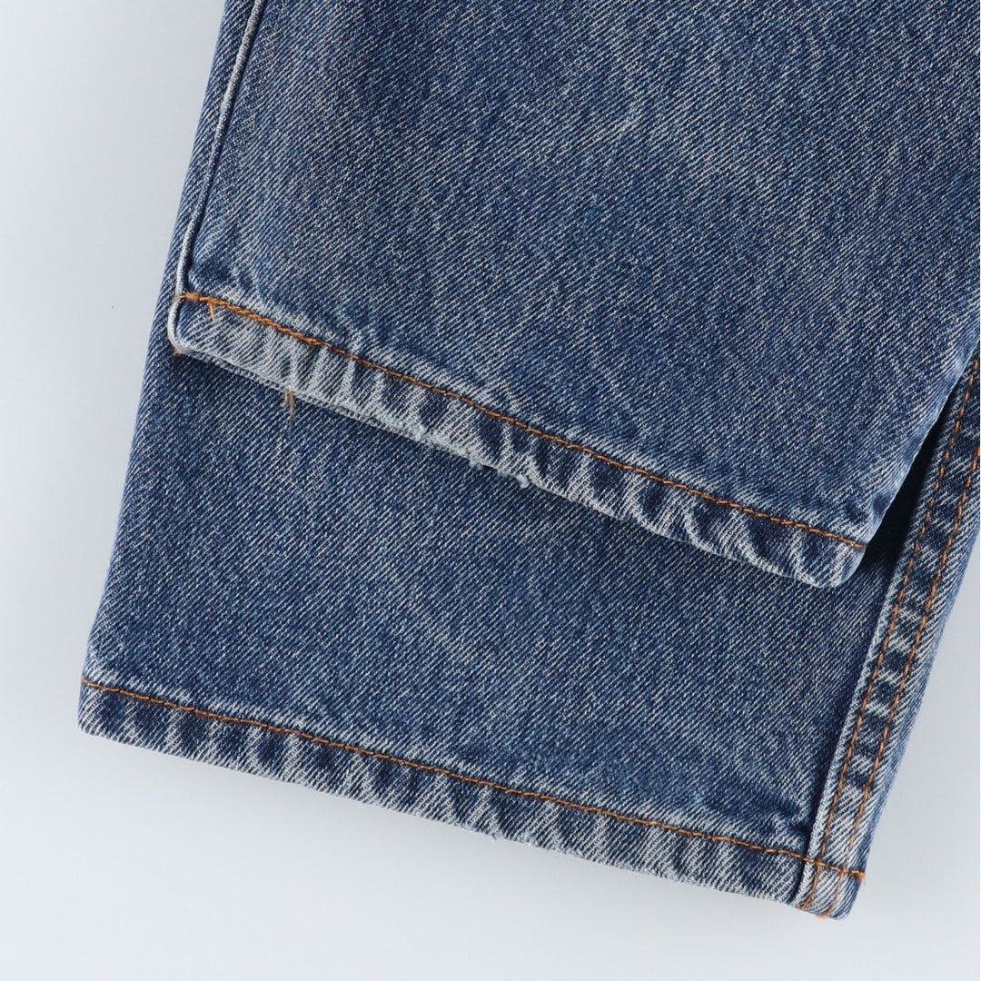 Levi's 550 tapered denim pants for men, equivalent to w31 cotton blue type Vintage Second Hand