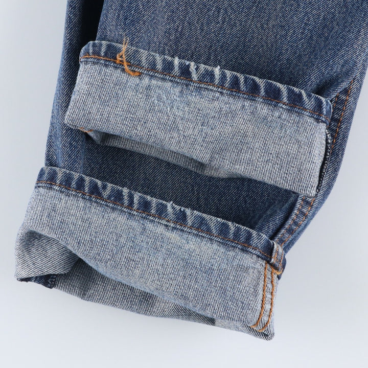 Levi's 550 tapered denim pants for men, equivalent to w31 cotton blue type Vintage Second Hand