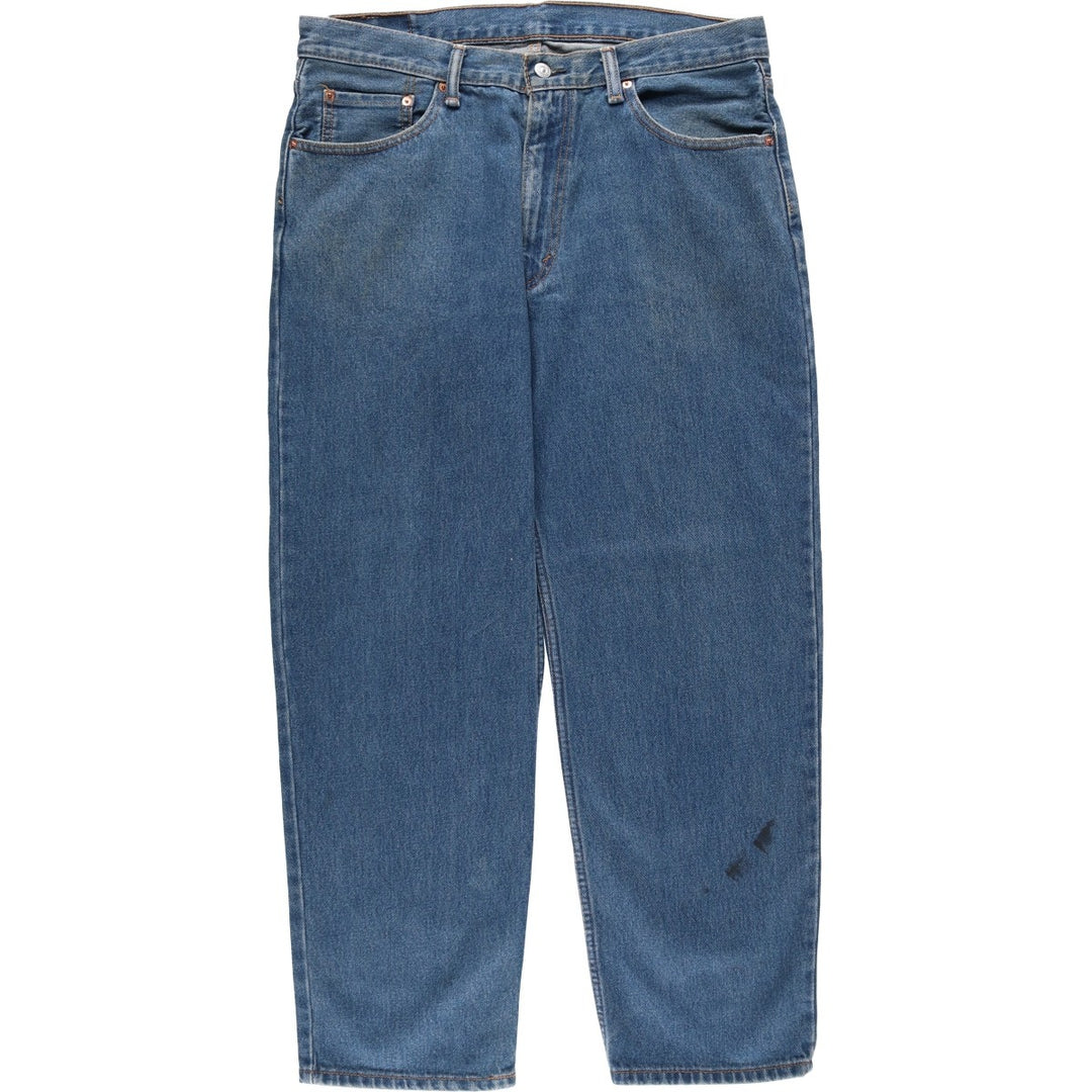 Levi's 550 Relaxed Fit Tapered Denim Pants for Men, W37 cotton blue type Vintage Second Hand