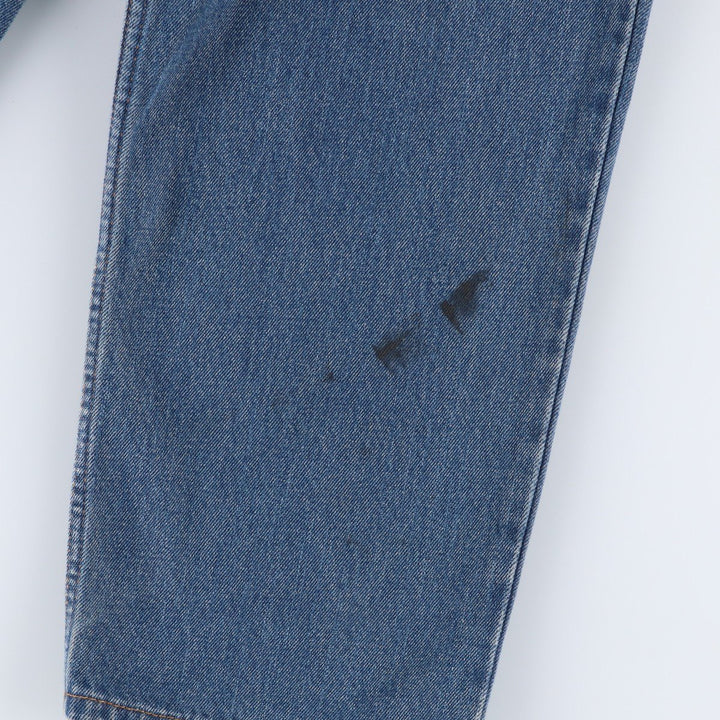 Levi's 550 Relaxed Fit Tapered Denim Pants for Men, W37 cotton blue type Vintage Second Hand