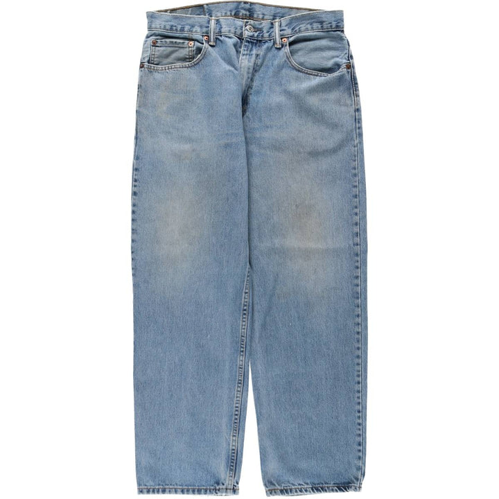 Levi's 550 Tapered Denim Pants, Men's W33 (approx.), Vintage unclear blue type Vintage Second Hand