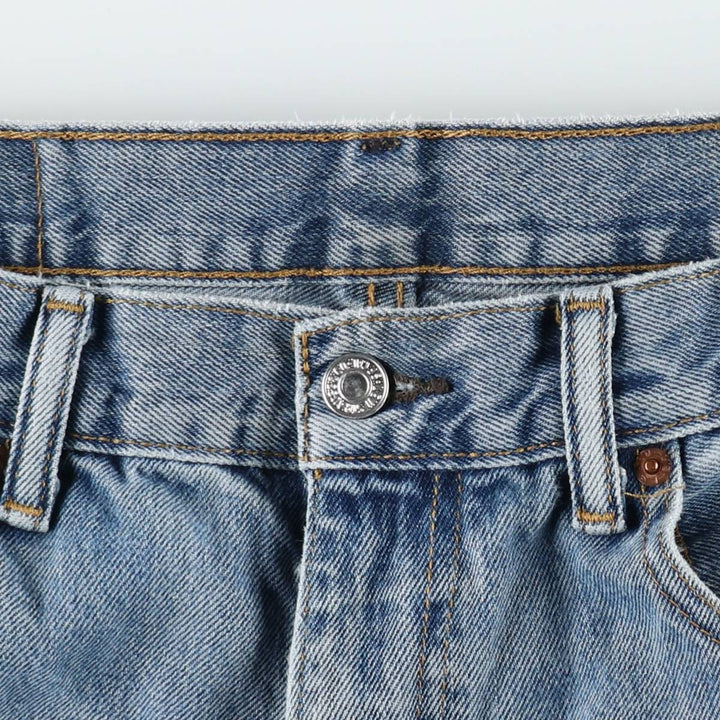 Levi's 550 Tapered Denim Pants, Men's W33 (approx.), Vintage unclear blue type Vintage Second Hand