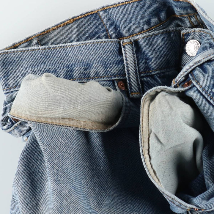 Levi's 550 Tapered Denim Pants, Men's W33 (approx.), Vintage unclear blue type Vintage Second Hand
