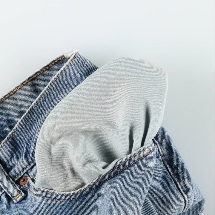 Levi's 550 Tapered Denim Pants, Men's W33 (approx.), Vintage unclear blue type Vintage Second Hand