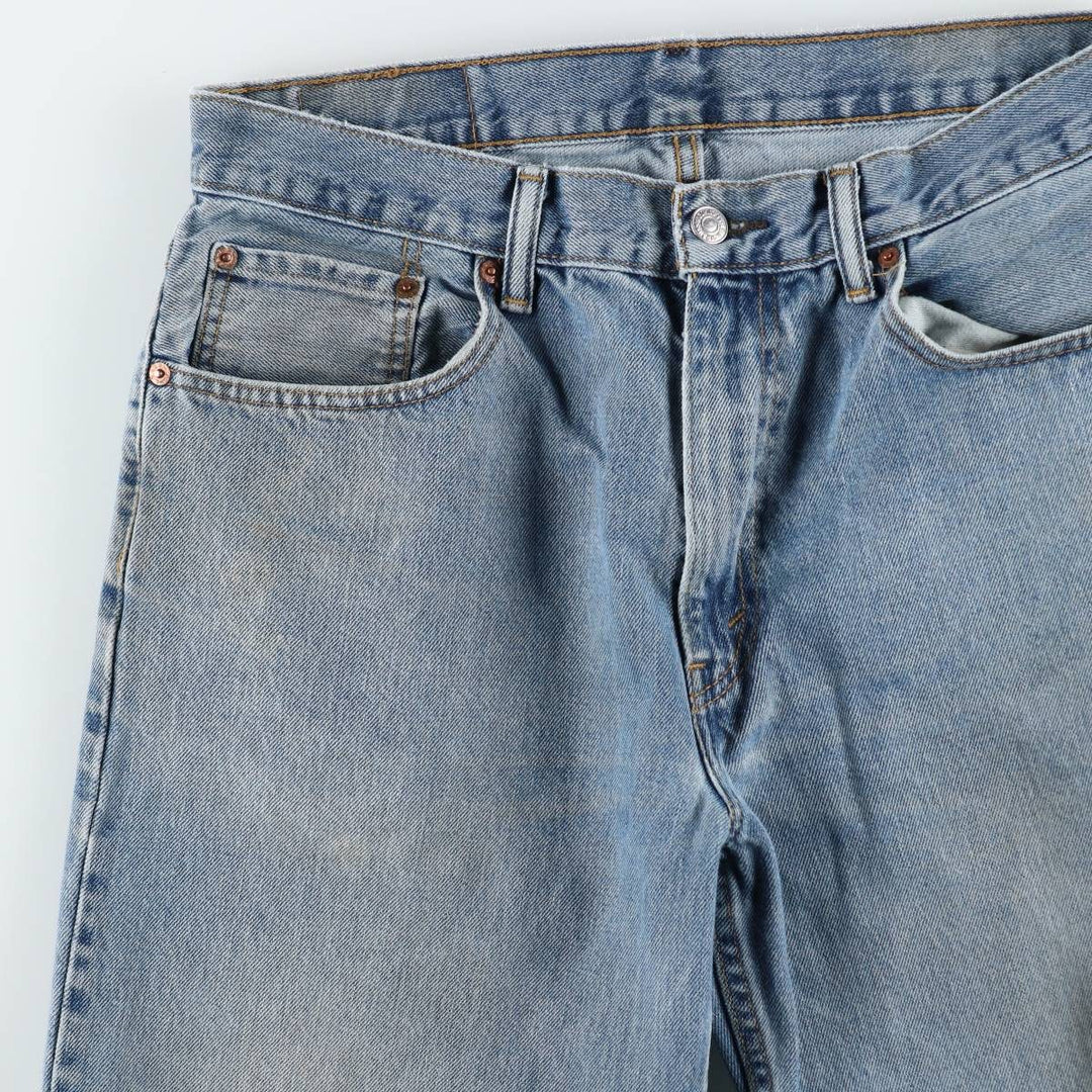 Levi's 550 Tapered Denim Pants, Men's W33 (approx.), Vintage unclear blue type Vintage Second Hand