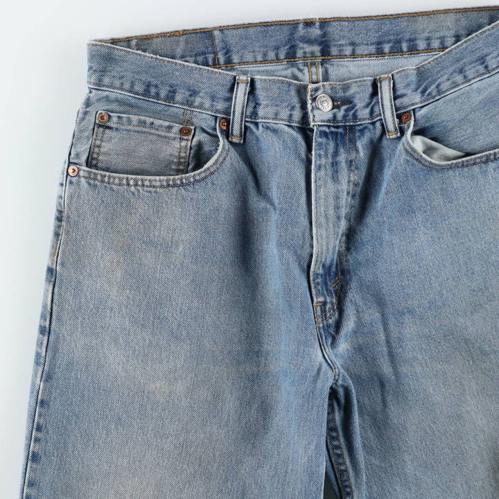 Levi's 550 Tapered Denim Pants, Men's W33 (approx.), Vintage unclear blue type Vintage Second Hand