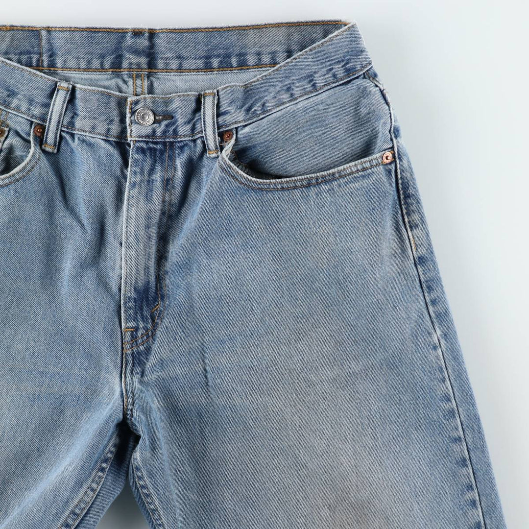 Levi's 550 Tapered Denim Pants, Men's W33 (approx.), Vintage unclear blue type Vintage Second Hand