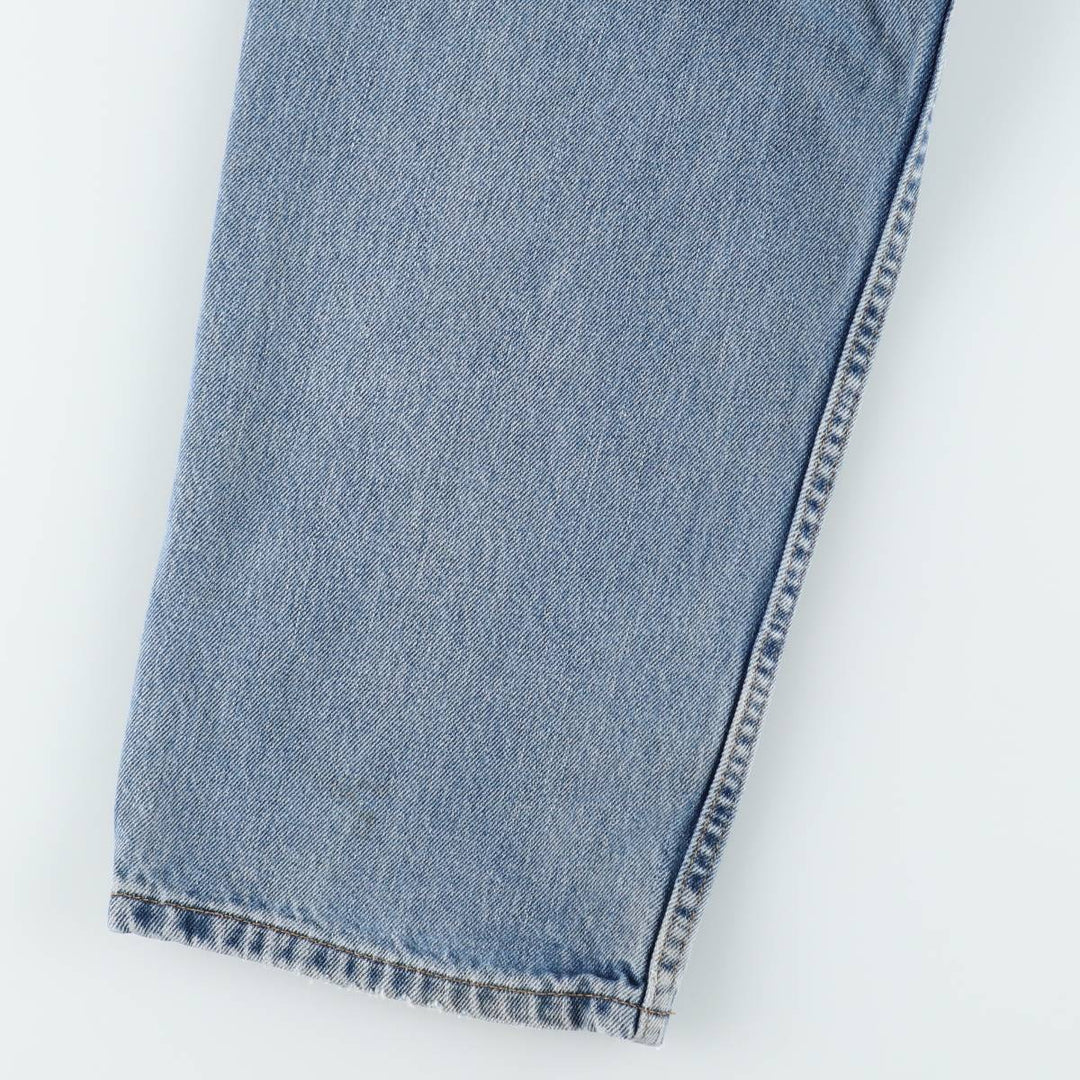 Levi's 550 Tapered Denim Pants, Men's W33 (approx.), Vintage unclear blue type Vintage Second Hand