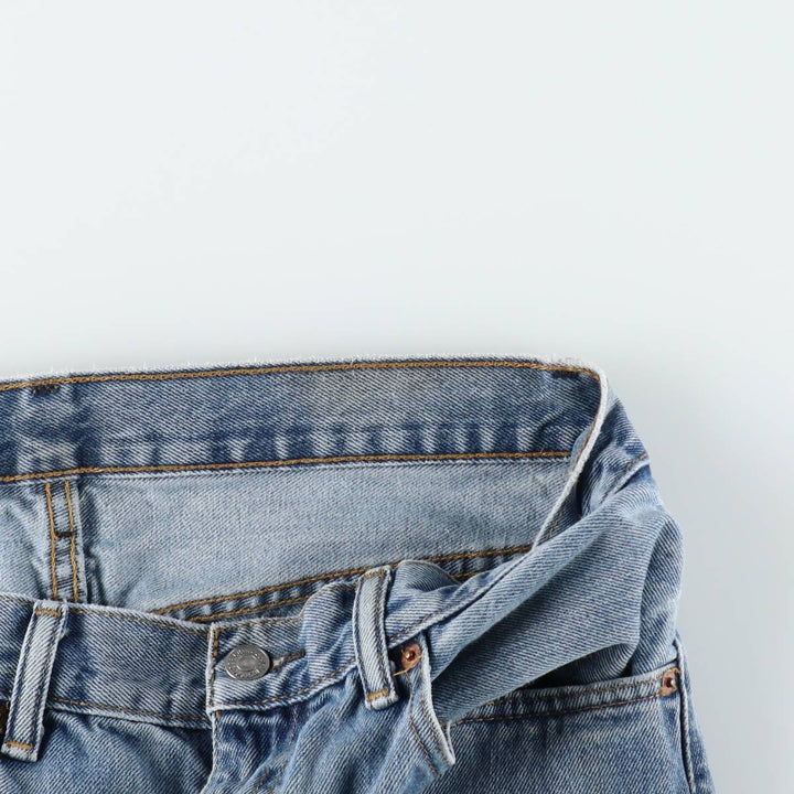 Levi's 550 Tapered Denim Pants, Men's W33 (approx.), Vintage unclear blue type Vintage Second Hand