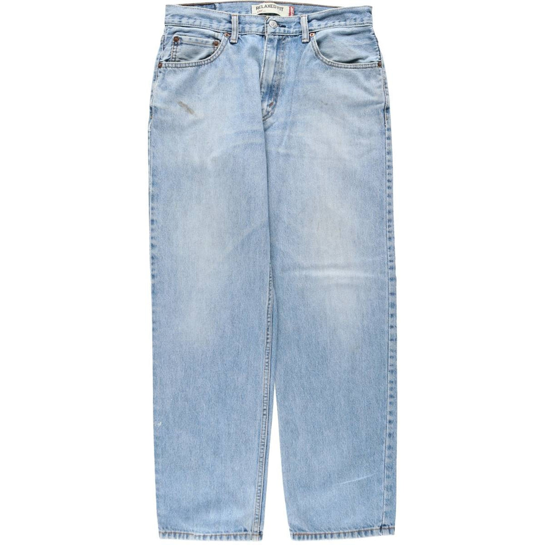 2000'S Levi's 550 Relaxed Fit Tapered Denim Pants, Men's Size W33 (approx.), Vintage cotton blue type Vintage Second Hand