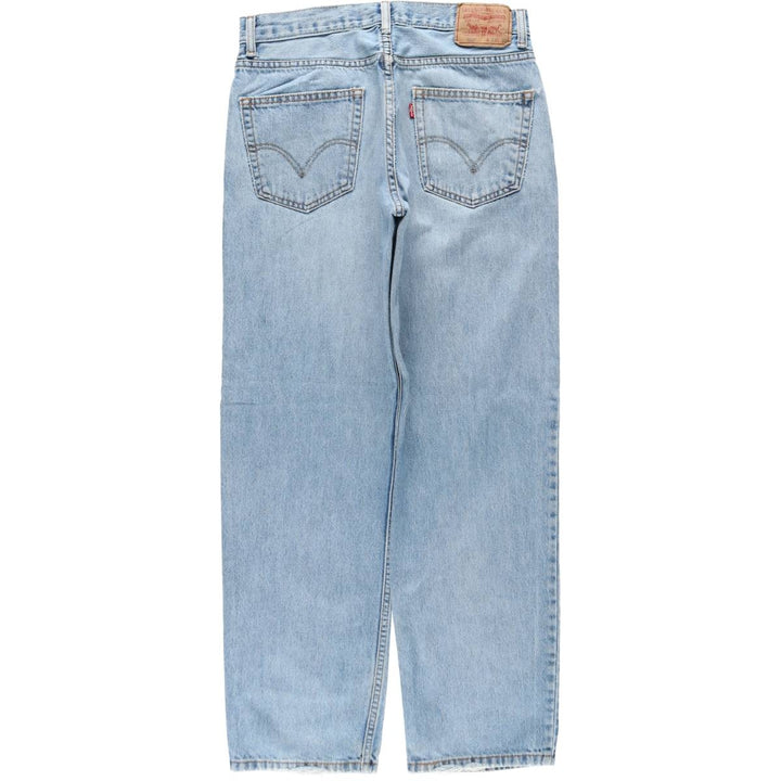 2000'S Levi's 550 Relaxed Fit Tapered Denim Pants, Men's Size W33 (approx.), Vintage cotton blue type Vintage Second Hand