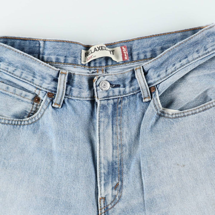 2000'S Levi's 550 Relaxed Fit Tapered Denim Pants, Men's Size W33 (approx.), Vintage cotton blue type Vintage Second Hand