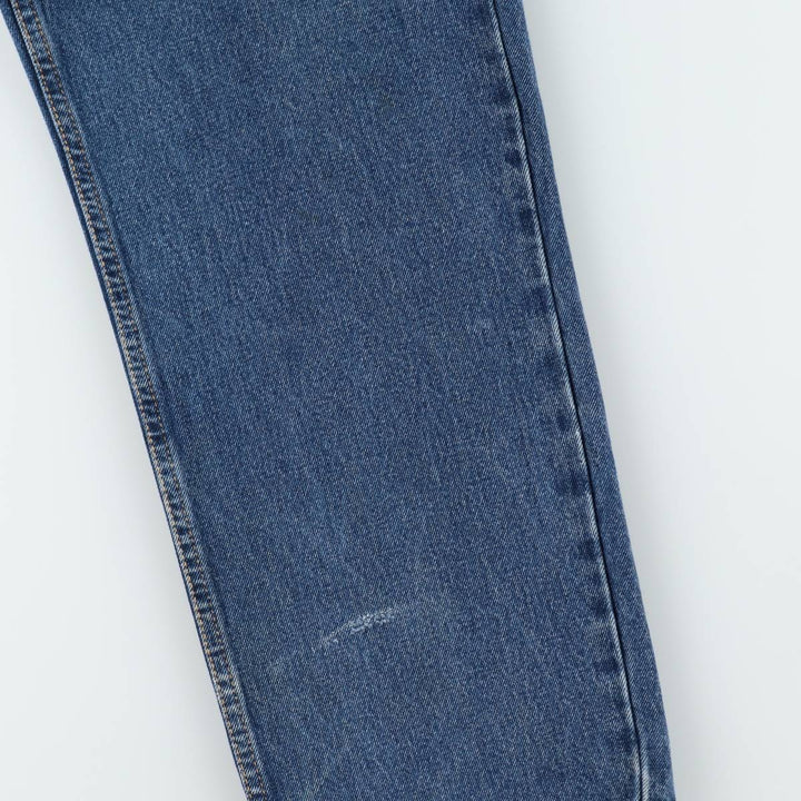 Levi's 550 tapered denim pants for men, size W34 cotton blue type Vintage Second Hand