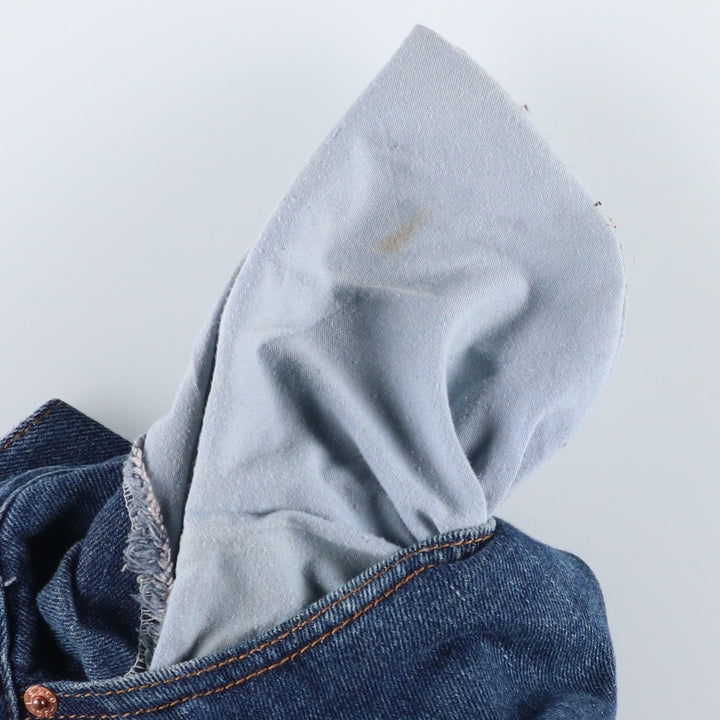 Levi's 550 Relaxed Fit Tapered Denim Pants for Men, W31 equivalent cotton blue type Vintage Second Hand
