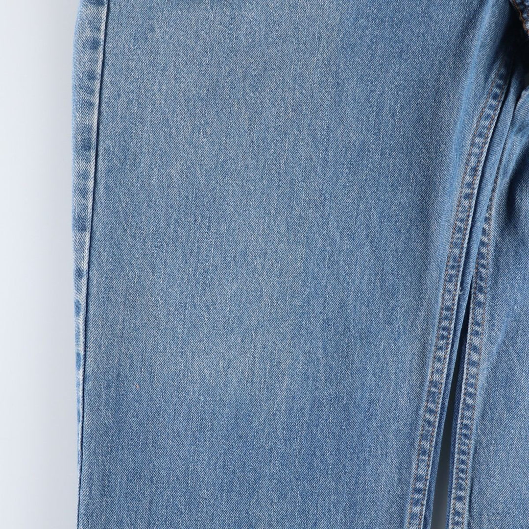 Levi's 550 tapered denim pants for men, size W34 cotton blue type Vintage Second Hand