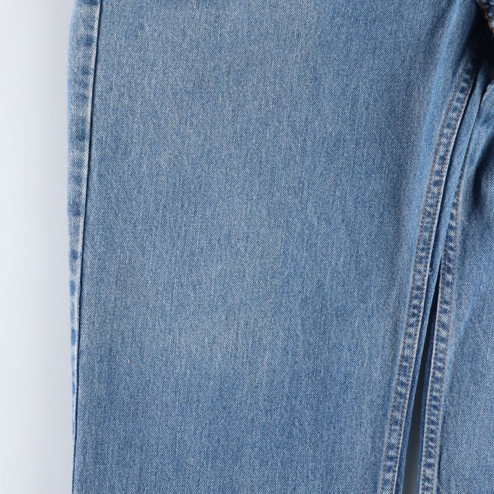 Levi's 550 tapered denim pants for men, size W34 cotton blue type Vintage Second Hand