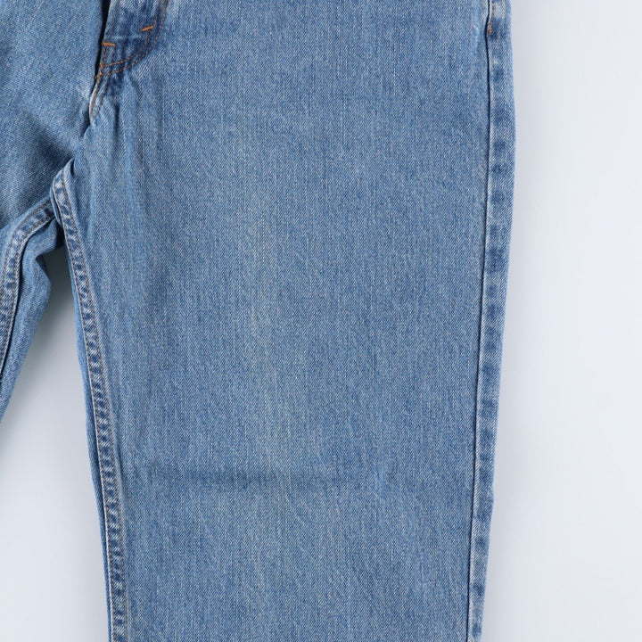Levi's 550 tapered denim pants for men, size W34 cotton blue type Vintage Second Hand
