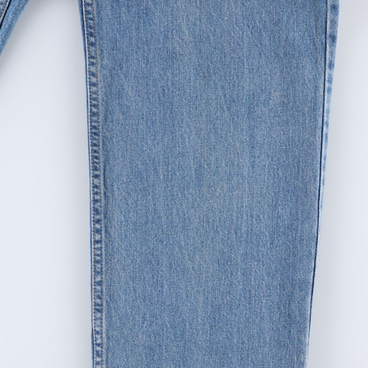 Levi's 550 tapered denim pants for men, size W34 cotton blue type Vintage Second Hand