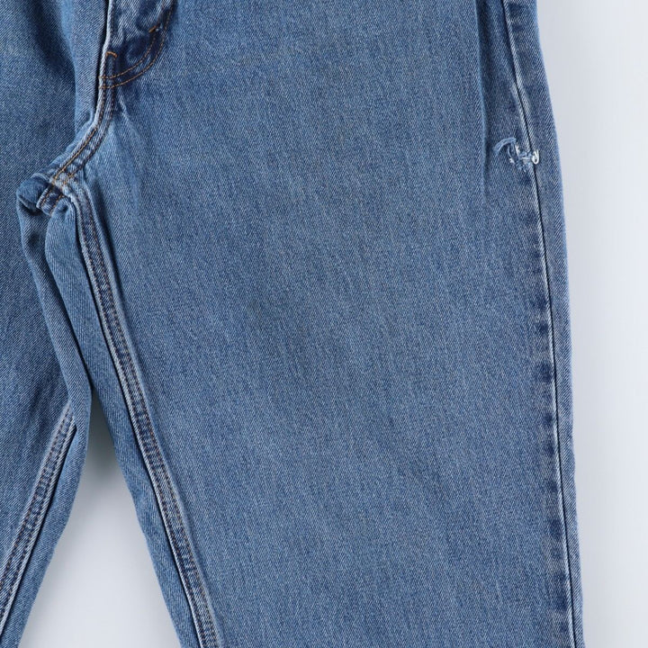 Levi's 550 tapered denim pants for men, size w35 cotton blue type Vintage Second Hand