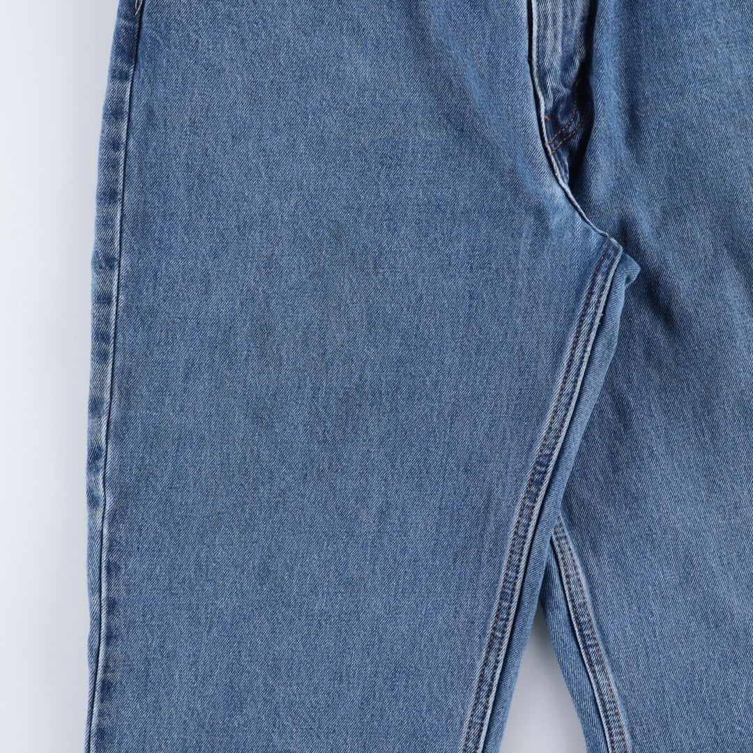 Levi's 550 tapered denim pants for men, size w35 cotton blue type Vintage Second Hand