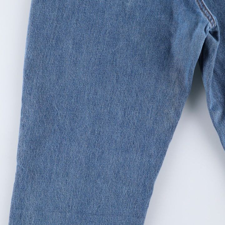 Levi's 550 tapered denim pants for men, size w35 cotton blue type Vintage Second Hand