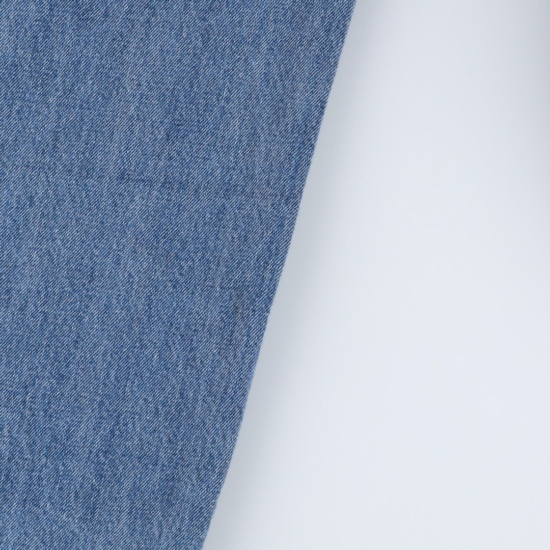 Levi's 550 tapered denim pants for men, size w35 cotton blue type Vintage Second Hand