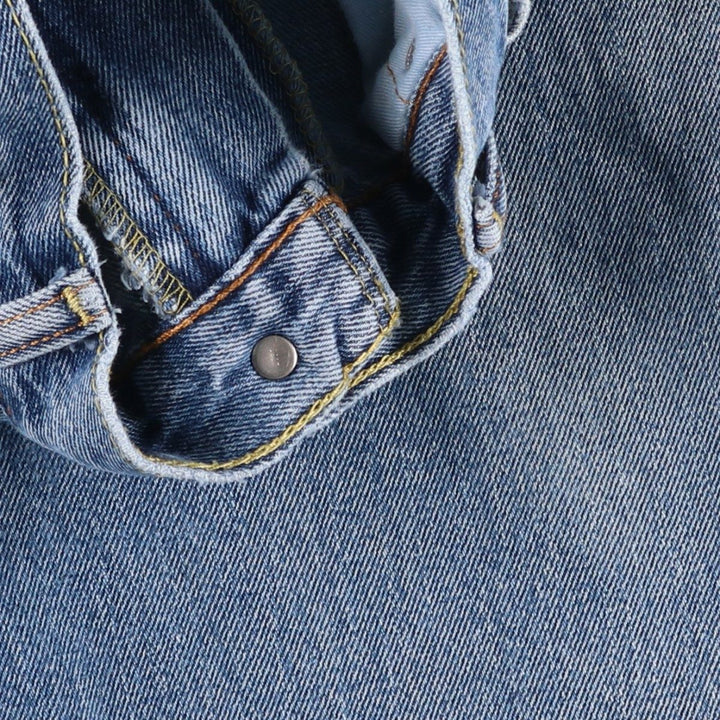Levi's 550 tapered denim pants for men, size W34 cotton blue type Vintage Second Hand