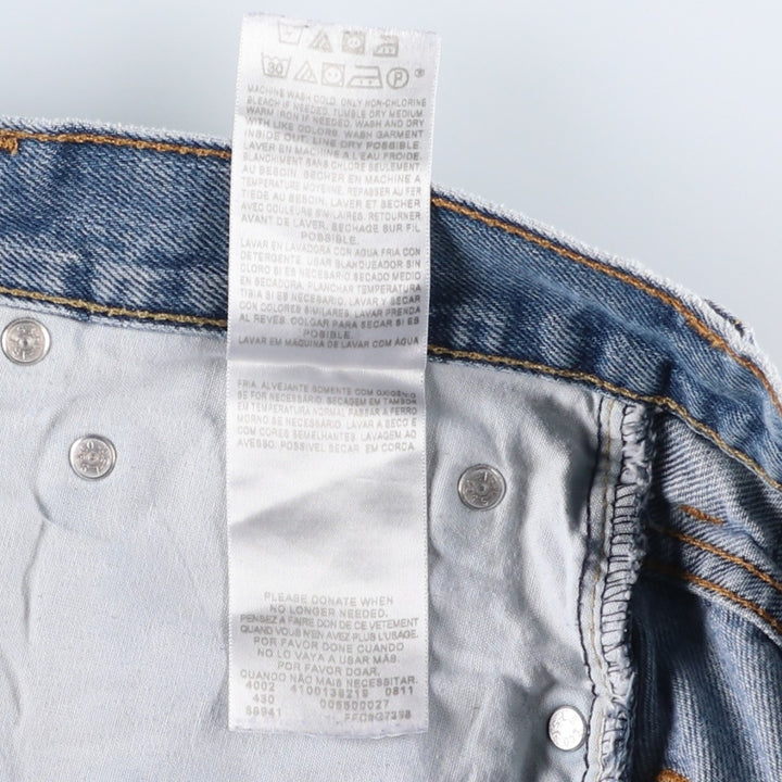 Levi's 550 Relaxed Fit Tapered Denim Pants for Men, W36 cotton blue type Vintage Second Hand