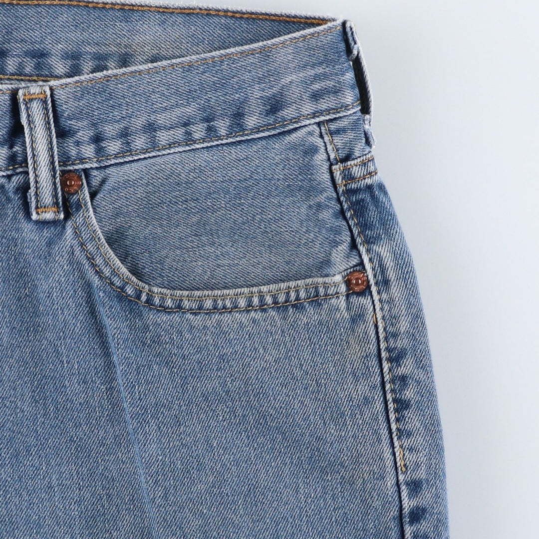 Levi's 550 Relaxed Fit Tapered Denim Pants for Men, W36 cotton blue type Vintage Second Hand