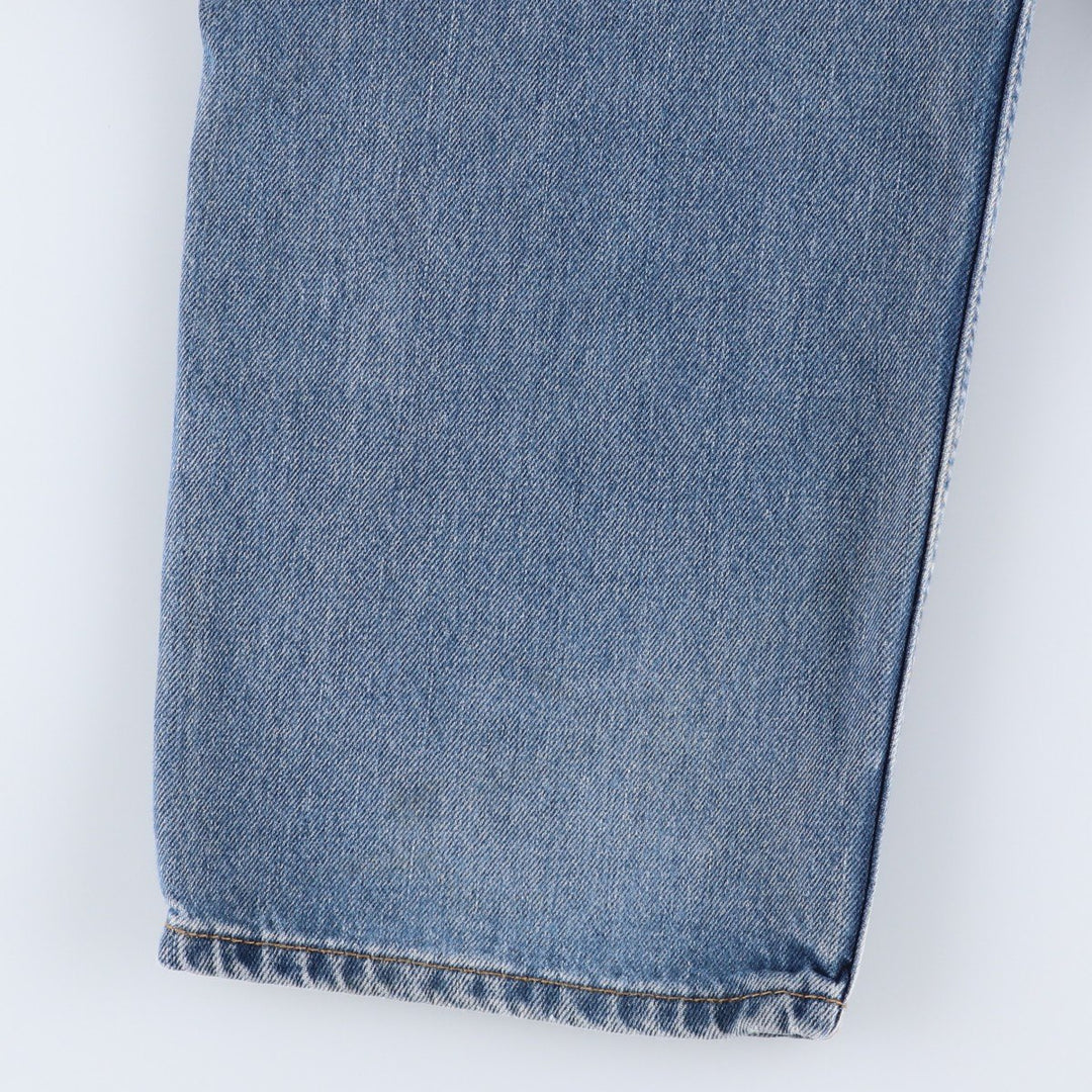 Levi's 550 Relaxed Fit Tapered Denim Pants for Men, W36 cotton blue type Vintage Second Hand