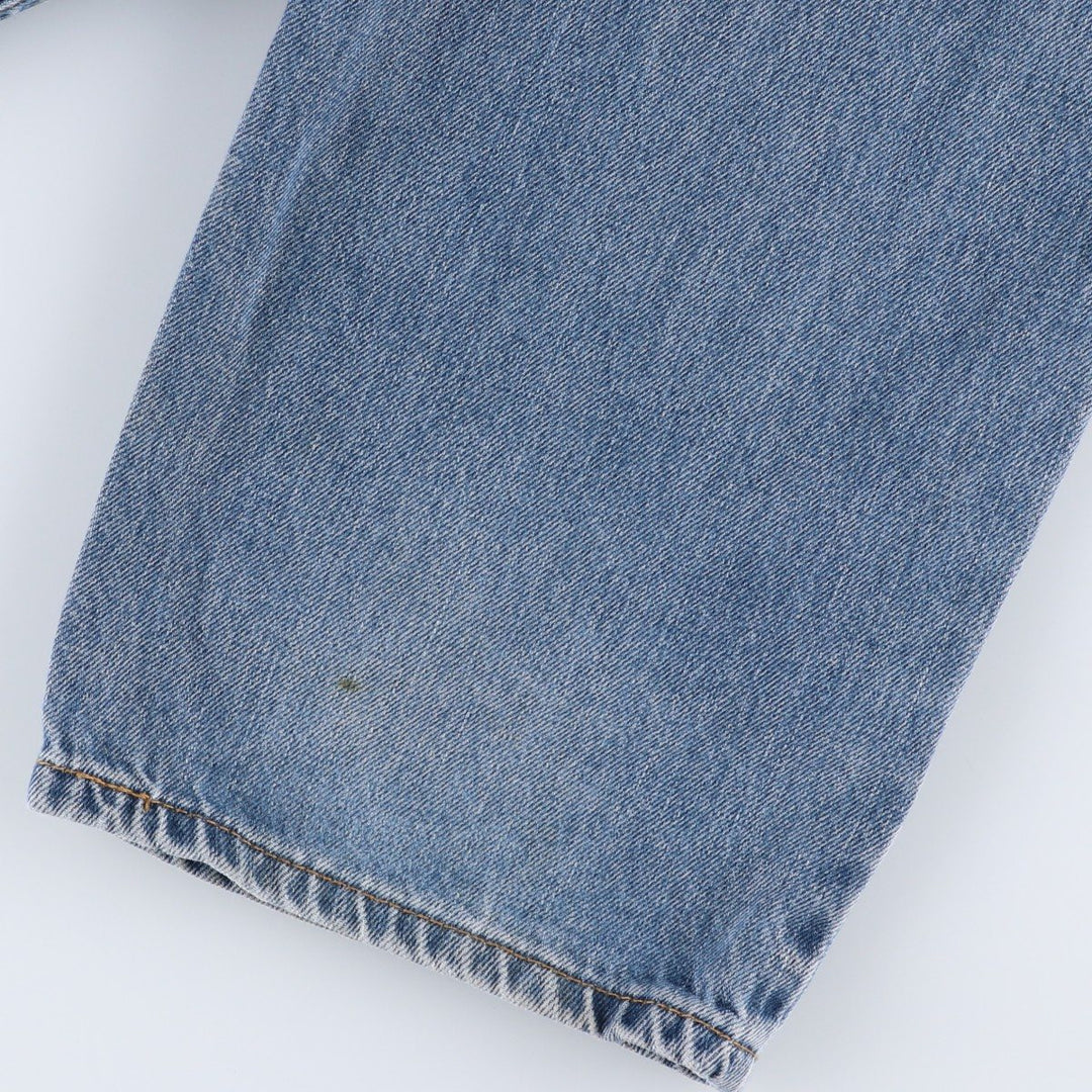 Levi's 550 Relaxed Fit Tapered Denim Pants for Men, W36 cotton blue type Vintage Second Hand
