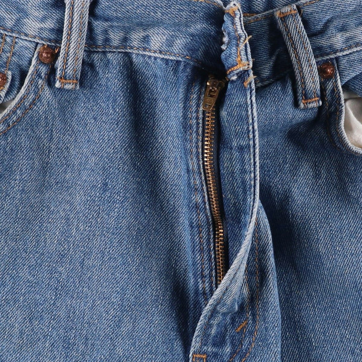 Levi's 550 tapered denim pants for men, size w36 cotton blue type Vintage Second Hand