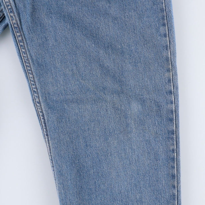 Levi's 550 tapered denim pants for men, size w36 cotton blue type Vintage Second Hand
