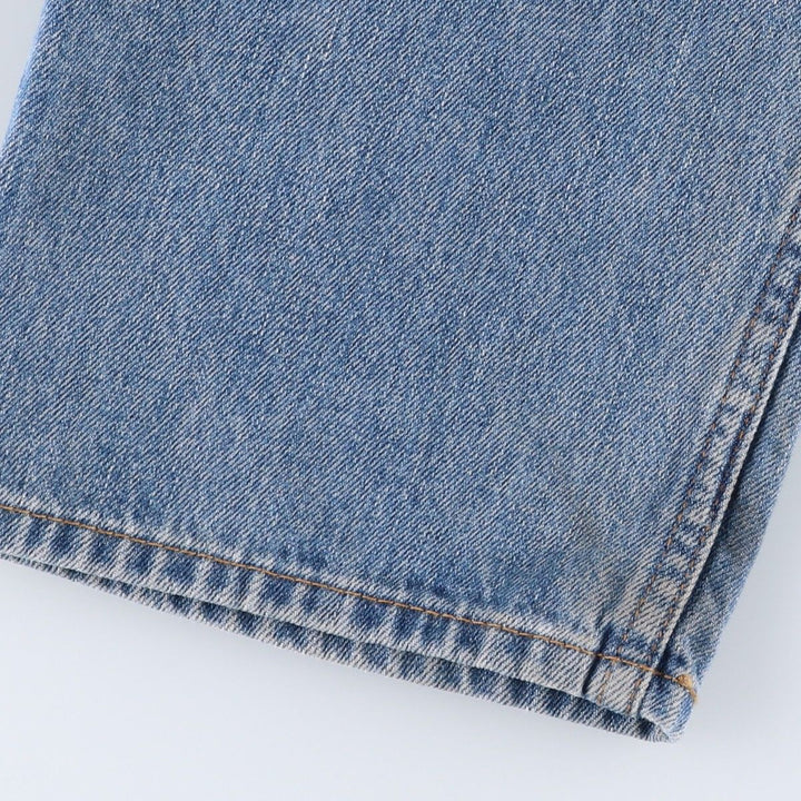 Levi's 550 tapered denim pants for men, size w36 cotton blue type Vintage Second Hand