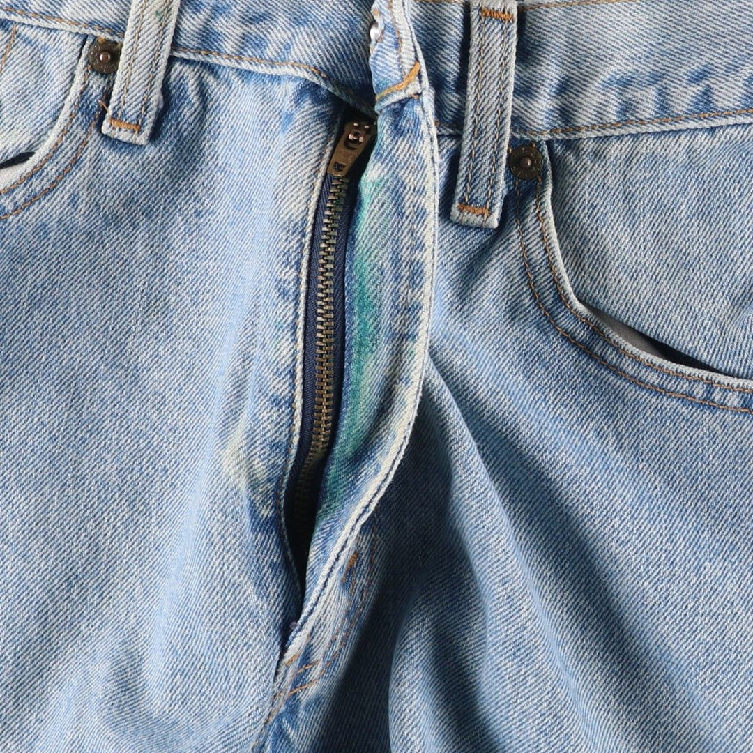 Levi's 550 Relaxed Fit Tapered Denim Pants for Men, W31 equivalent cotton Blue type light blue Vintage Second Hand