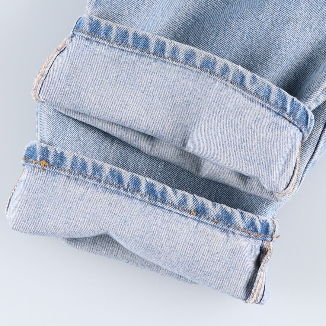 Levi's 550 Relaxed Fit Tapered Denim Pants for Men, W31 equivalent cotton Blue type light blue Vintage Second Hand