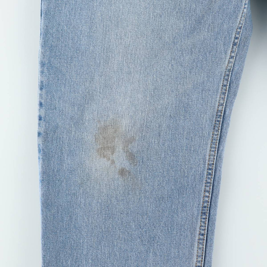 Levi's 550 Relaxed Fit Tapered Denim Pants for Men, W36 cotton blue type Vintage Second Hand