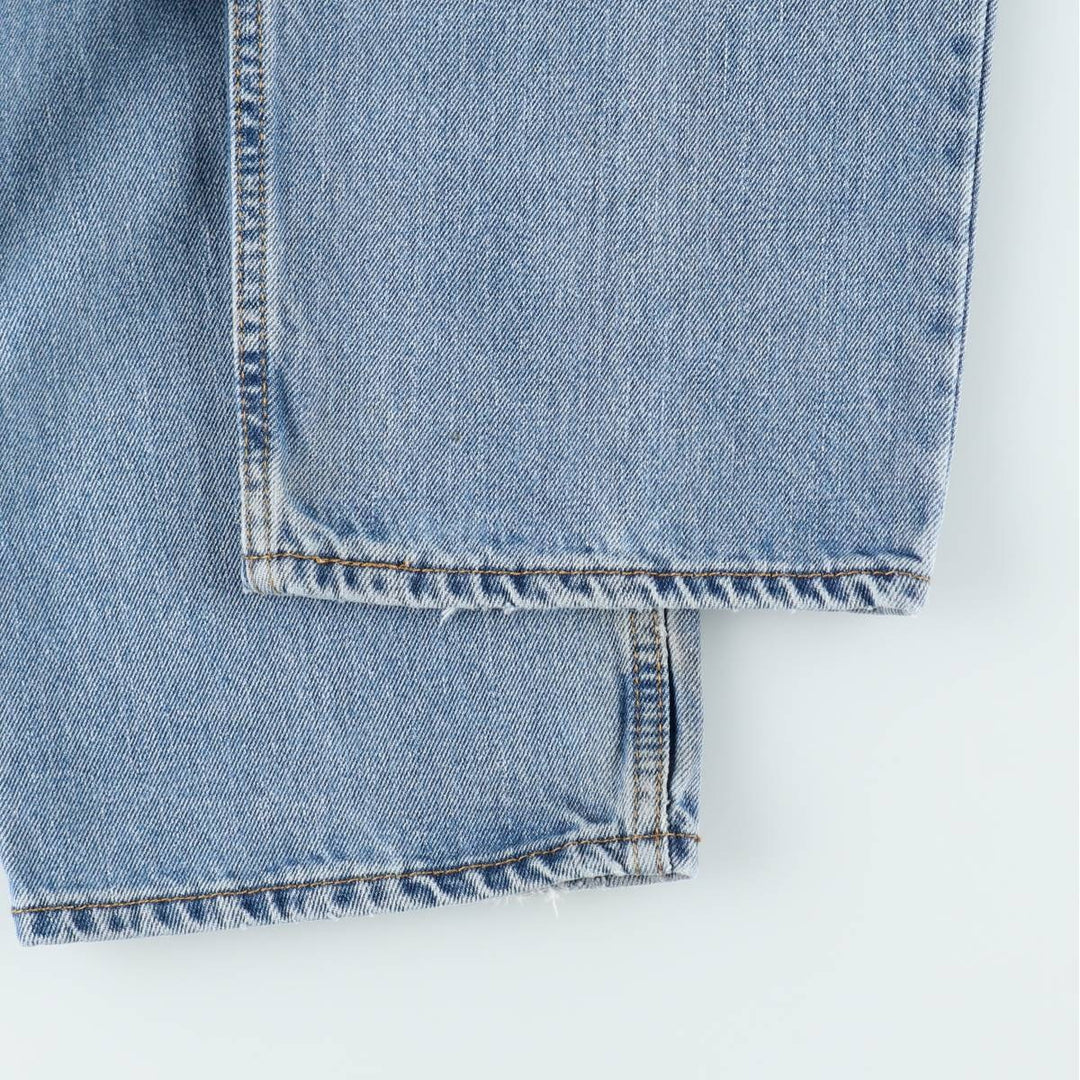 Levi's 550 Relaxed Fit Tapered Denim Pants for Men, W36 cotton blue type Vintage Second Hand