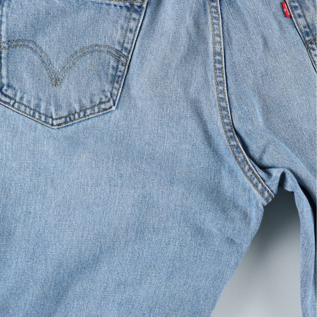 Levi's 550 Relaxed Fit Tapered Denim Pants for Men, W36 cotton blue type Vintage Second Hand