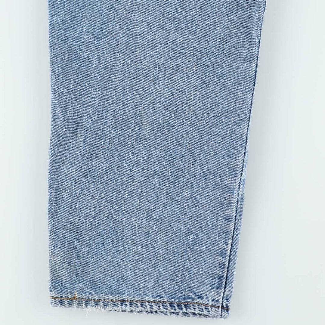 Levi's 550 Relaxed Fit Tapered Denim Pants for Men, W36 cotton blue type Vintage Second Hand