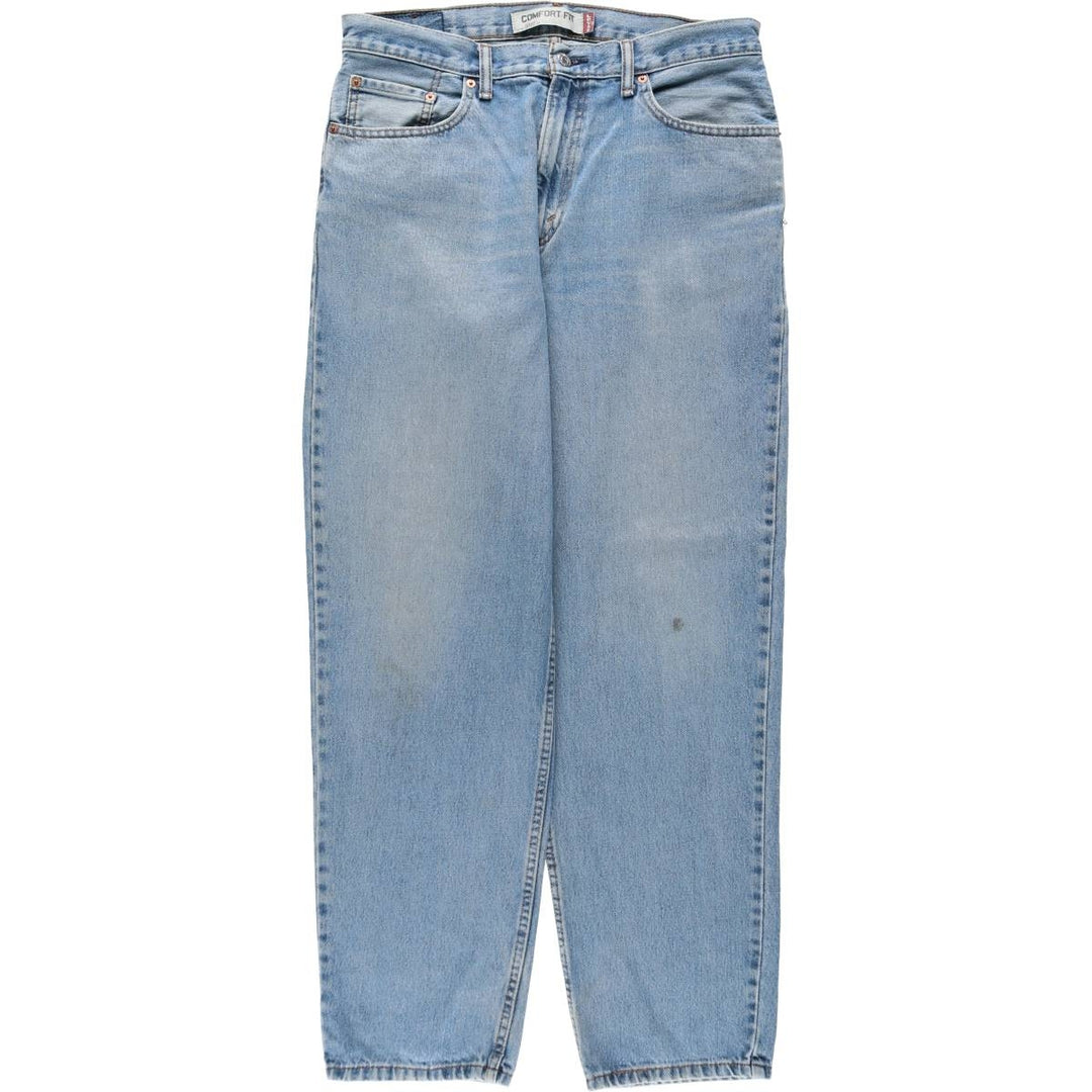 Levi's 560 COMFORT FIT tapered denim pants for men, size w35 cotton blue type Vintage Second Hand