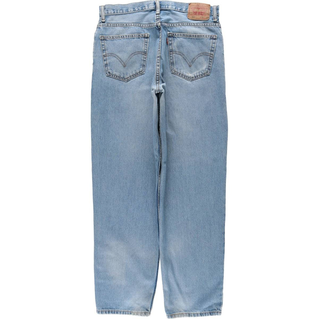 Levi's 560 COMFORT FIT tapered denim pants for men, size w35 cotton blue type Vintage Second Hand