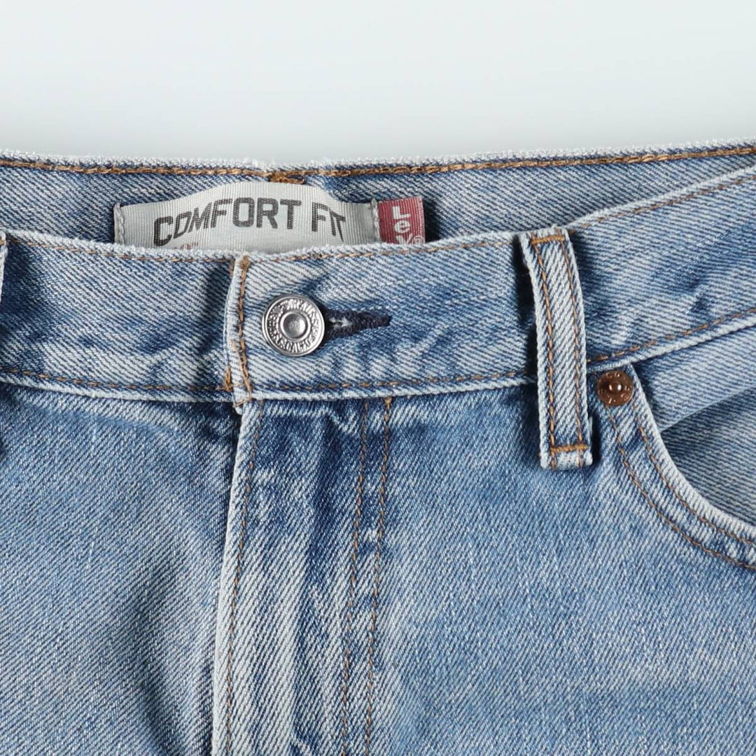 Levi's 560 COMFORT FIT tapered denim pants for men, size w35 cotton blue type Vintage Second Hand