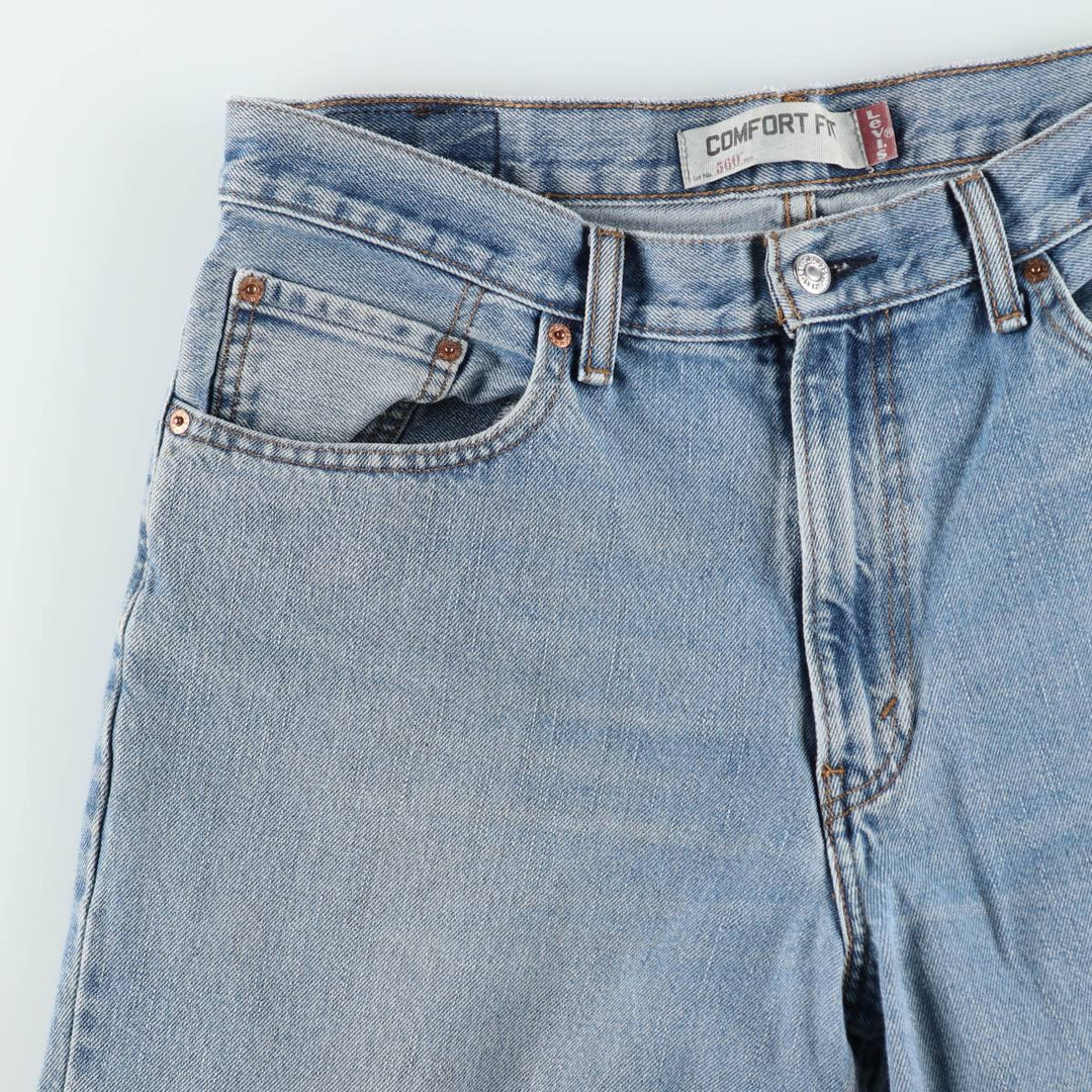 Levi's 560 COMFORT FIT tapered denim pants for men, size w35 cotton blue type Vintage Second Hand