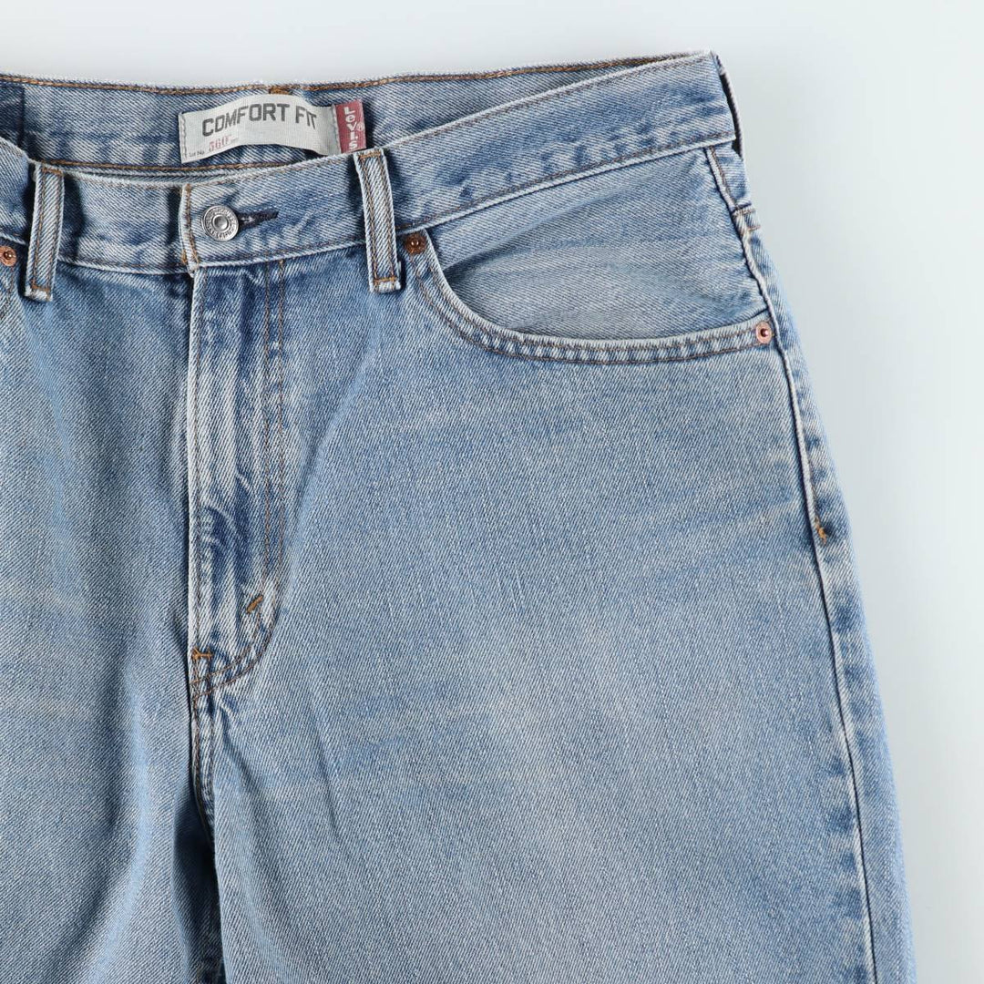 Levi's 560 COMFORT FIT tapered denim pants for men, size w35 cotton blue type Vintage Second Hand