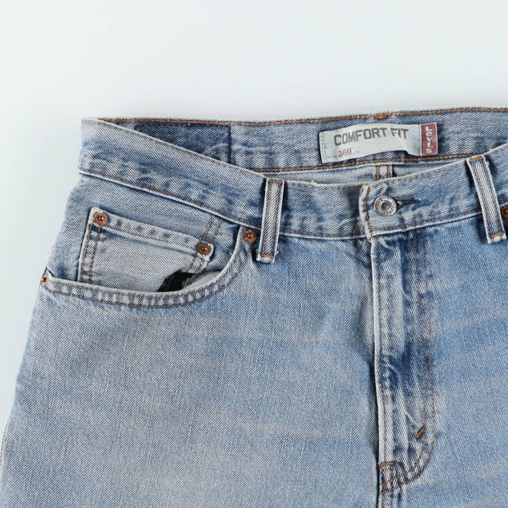 Levi's 560 COMFORT FIT tapered denim pants for men, size w35 cotton blue type Vintage Second Hand