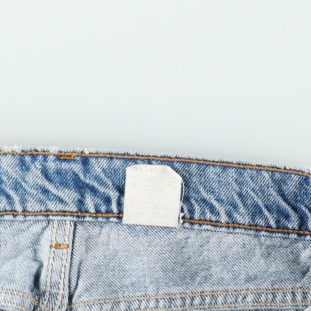 Levi's 560 Loose Fit Tapered Leg Orange Tab Tapered Denim Pants, Men's Size W34 (approx.), Vintage cotton blue type Vintage Second Hand