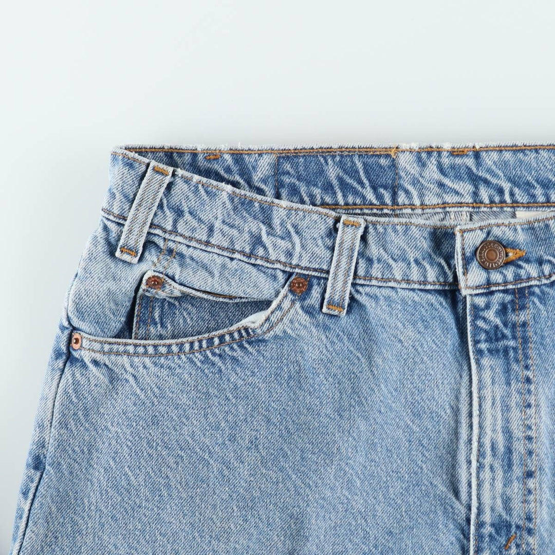 Levi's 560 Loose Fit Tapered Leg Orange Tab Tapered Denim Pants, Men's Size W34 (approx.), Vintage cotton blue type Vintage Second Hand